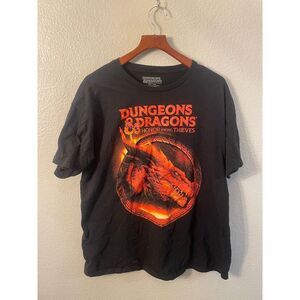 Dungeons & Dragons Black Short Sleeve Shirt‎ Honor Among Thieves Tee Mens 2XL